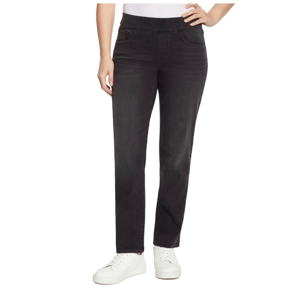 Nine West Women’s Black Heidi Pull On Pant SIZE 8 - Picture 1 of 13